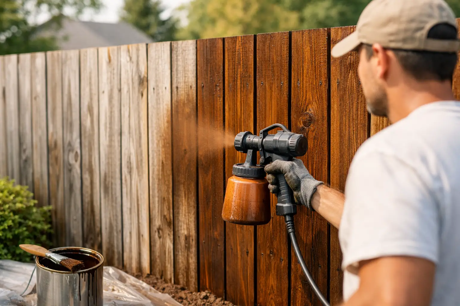 Fence Staining Services That Protect Wood