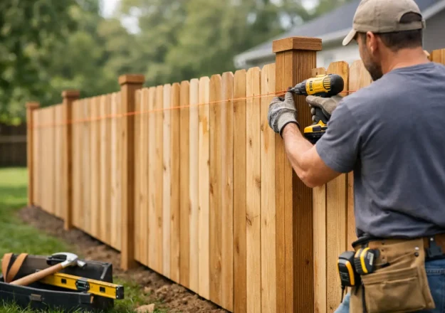 How to Build a Residential Fence Right