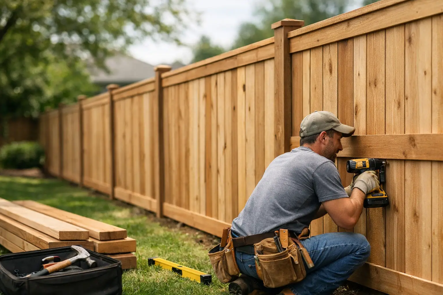 Wood Fence Installation Done Right