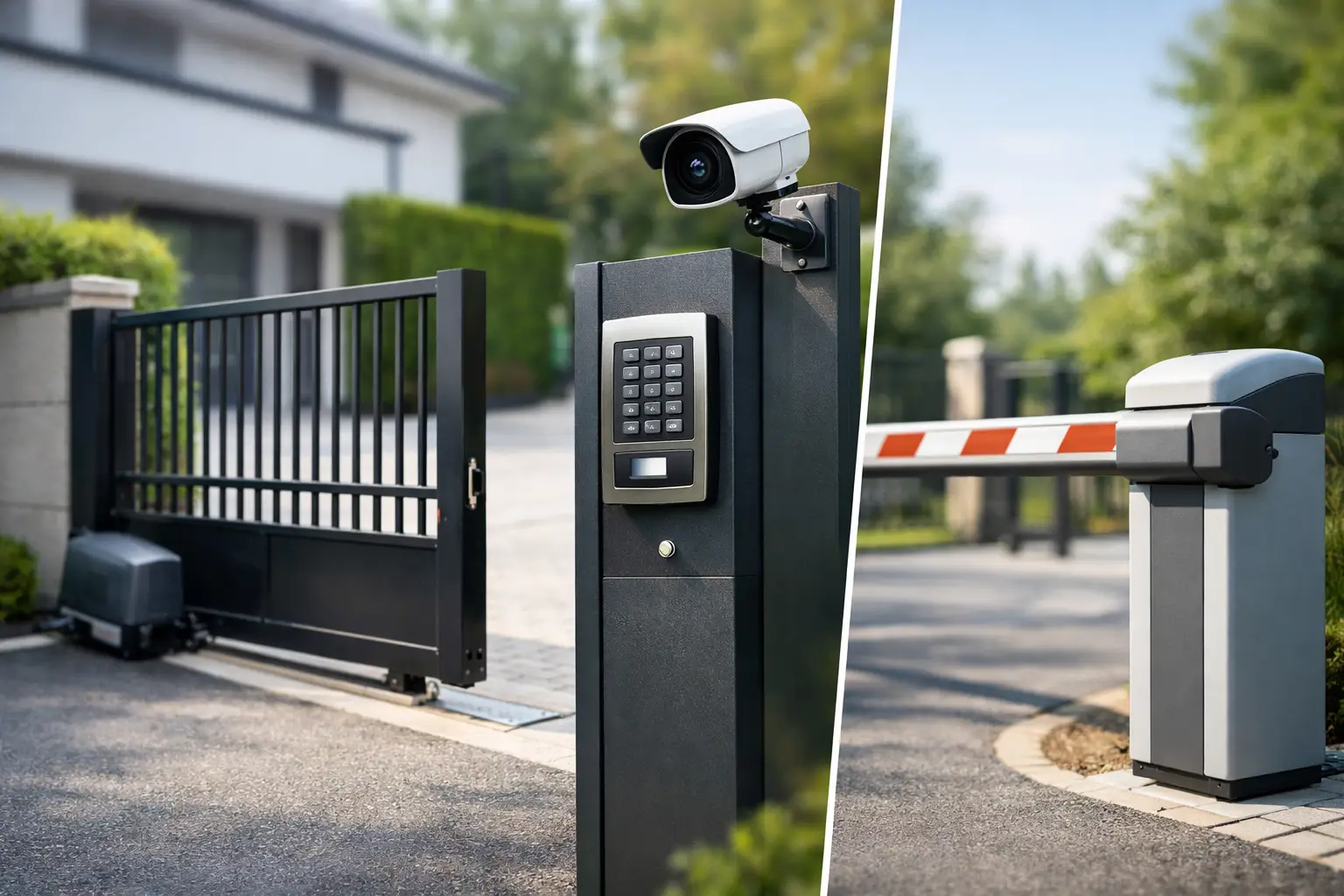 Automatic Gate Options for Security and Access