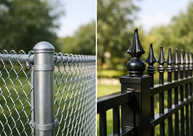 Chain Link vs Iron Fences: Which Is Best?