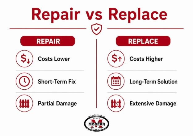 Fence Repair or Replace: What Homeowners Need to Know