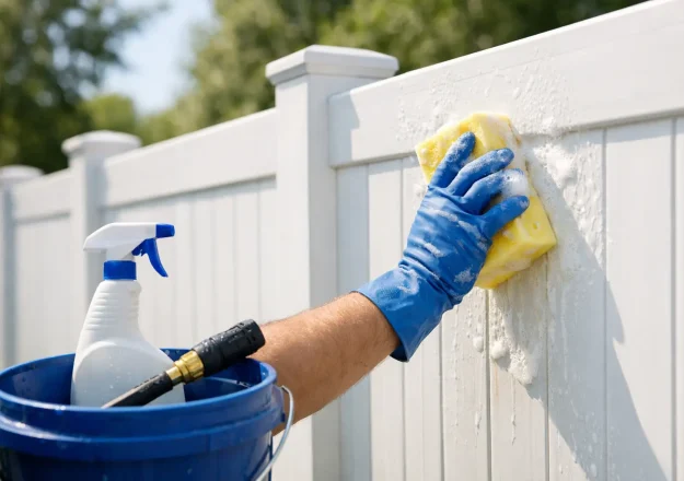 How to Clean Vinyl Fence Without Damaging It