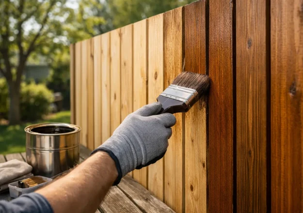 How to Stain a Fence for Lasting Protection
