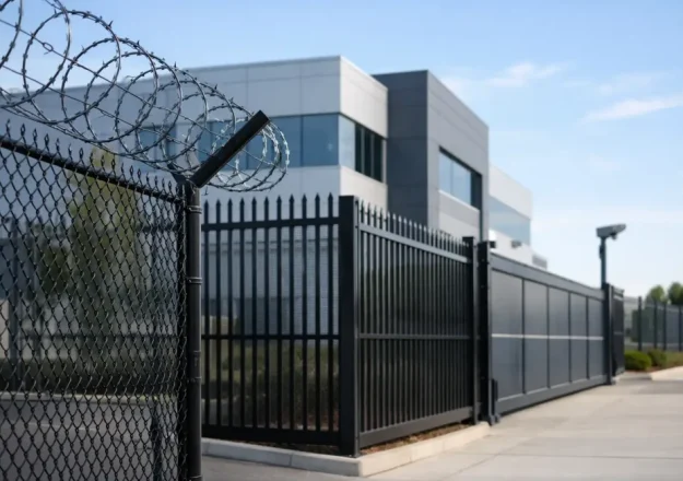 Commercial Chain Link Fencing for Warehouses and Industrial Properties