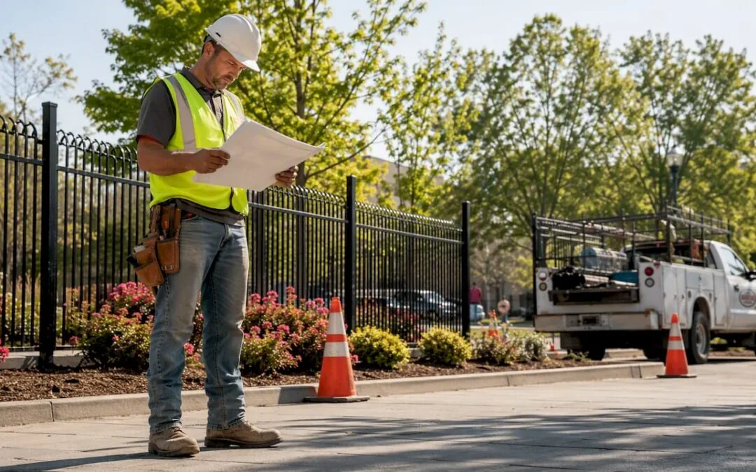 Plans and specifications reviewed before a fencing project