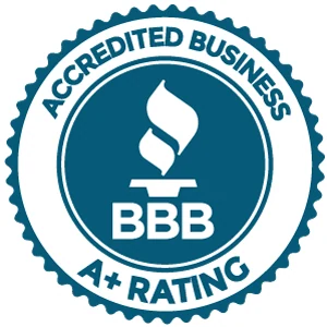 Better Business Bureau Accredited Business, A+ rating